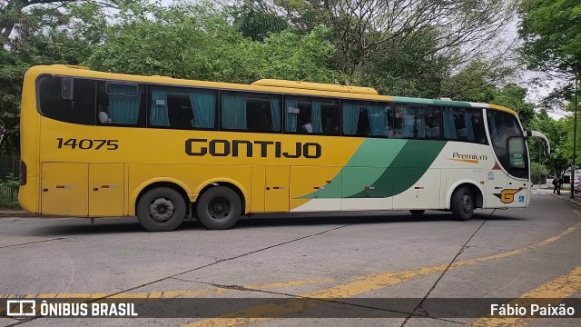 Empresa Gontijo de Transportes 14075 na cidade de São Paulo, São Paulo, Brasil, por Fábio Paixão. Número da foto: #12122194.