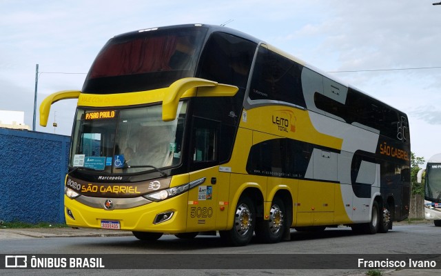 Viação São Gabriel 5020 na cidade de São Paulo, São Paulo, Brasil, por Francisco Ivano. Número da foto: #12126915.