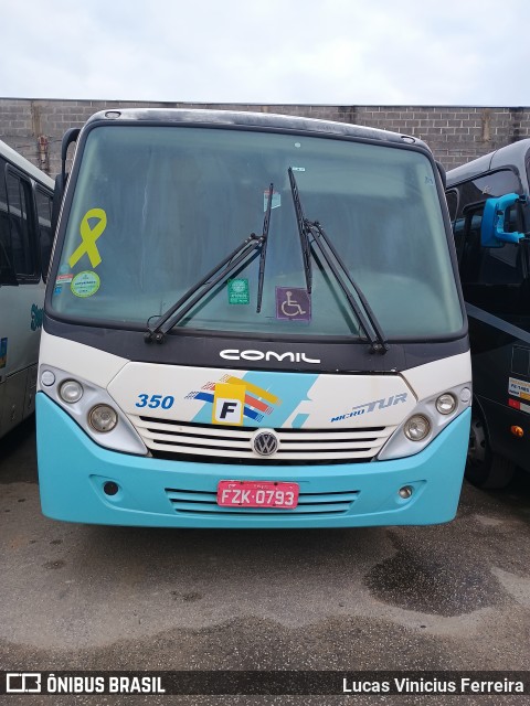 Microtur Transportadora Turística 350 na cidade de Sorocaba, São Paulo, Brasil, por Lucas Vinicius Ferreira. Número da foto: #12124997.