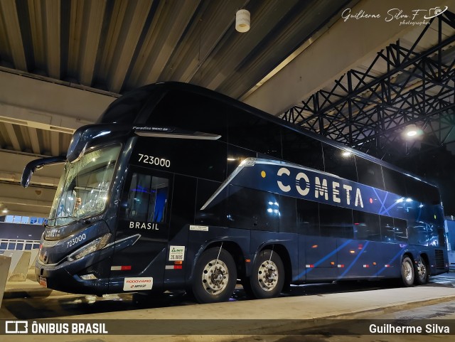 Viação Cometa 723000 na cidade de Santos, São Paulo, Brasil, por Guilherme Silva. Número da foto: #12125112.