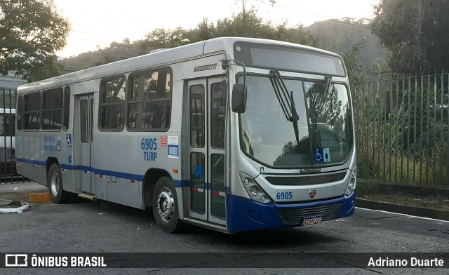 Turb Petrópolis > Turp -Transporte Urbano de Petrópolis 6905 na cidade de Petrópolis, Rio de Janeiro, Brasil, por Adriano Duarte. Número da foto: #12125674.