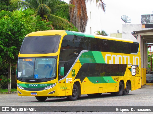 Empresa Gontijo de Transportes 23000 na cidade de Eunápolis, Bahia, Brasil, por Eriques  Damasceno. Número da foto: #12126890.
