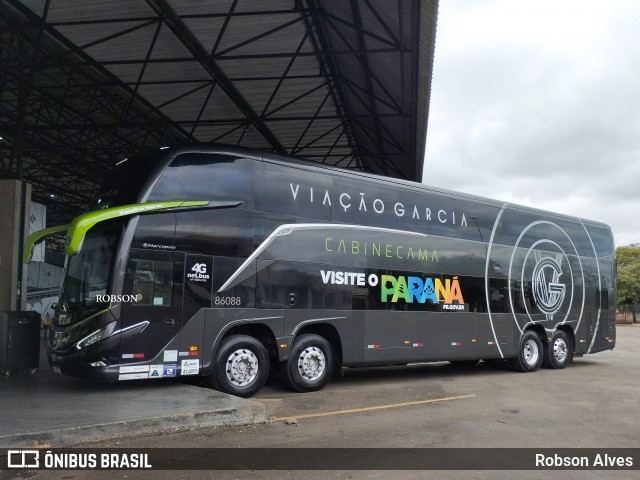 Viação Garcia 86088 na cidade de Paranavaí, Paraná, Brasil, por Robson Alves. Número da foto: #12126873.