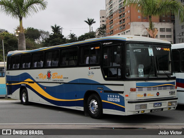 Vip Bus Comércio de Ônibus 1991 na cidade de Barueri, São Paulo, Brasil, por João Victor. Número da foto: #12125804.