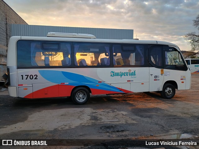 Imperial Turismo 1702 na cidade de Sorocaba, São Paulo, Brasil, por Lucas Vinicius Ferreira. Número da foto: #12126825.