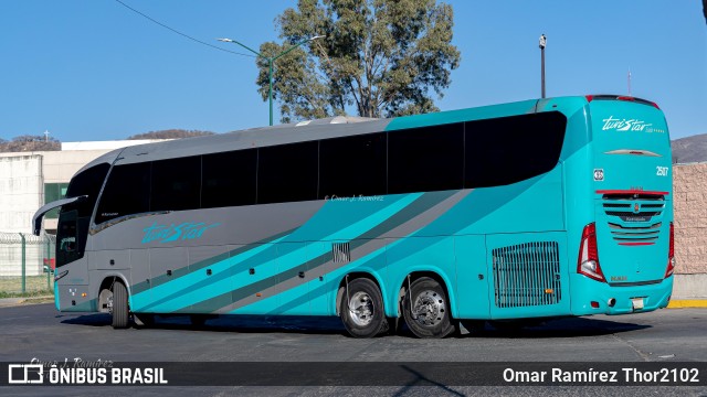 Turistar 2507 na cidade de Morelia, Michoacán, México, por Omar Ramírez Thor2102. Número da foto: #12126235.