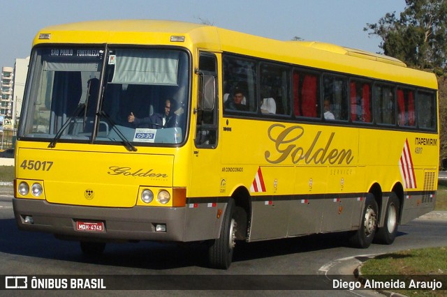 Viação Itapemirim 45017 na cidade de Resende, Rio de Janeiro, Brasil, por Diego Almeida Araujo. Número da foto: #12127183.