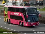 Eucatur - Empresa União Cascavel de Transportes e Turismo 6006 na cidade de São José dos Pinhais, Paraná, Brasil, por Julio Cesar Meneguetti. Número da foto: #12125614.