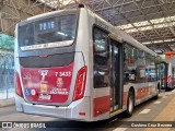 Viação Metrópole Paulista - Zona Sul 7 3433 na cidade de São Paulo, São Paulo, Brasil, por Gustavo Cruz Bezerra. Número da foto: #:id.