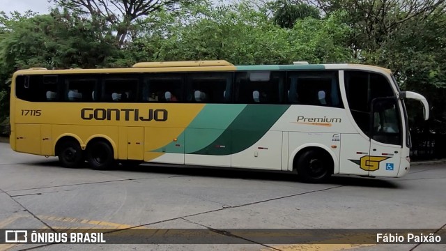 Empresa Gontijo de Transportes 17115 na cidade de São Paulo, São Paulo, Brasil, por Fábio Paixão. Número da foto: #12128612.