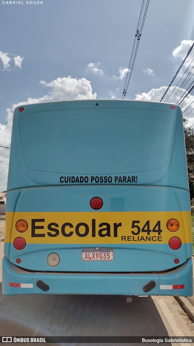 Reliance Transportes 544 na cidade de Campo Magro, Paraná, Brasil, por Busologia Gabrielística. Número da foto: #12129304.