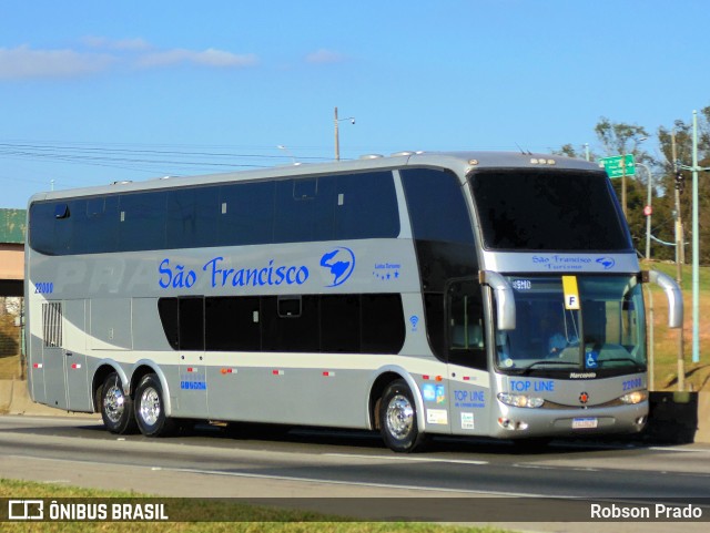 Auto Ônibus São Francisco 22000 na cidade de São José dos Campos, São Paulo, Brasil, por Robson Prado. Número da foto: #12129294.