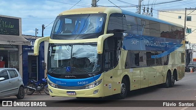 Viação Novo Horizonte 540811 na cidade de Barra da Estiva, Bahia, Brasil, por Flávio  Santos. Número da foto: #12127284.