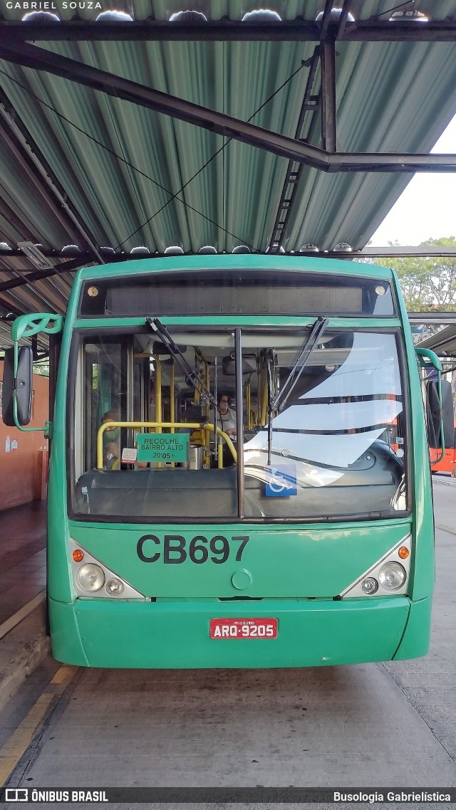 Auto Viação Santo Antônio CB697 na cidade de Curitiba, Paraná, Brasil, por Busologia Gabrielística. Número da foto: #12129330.