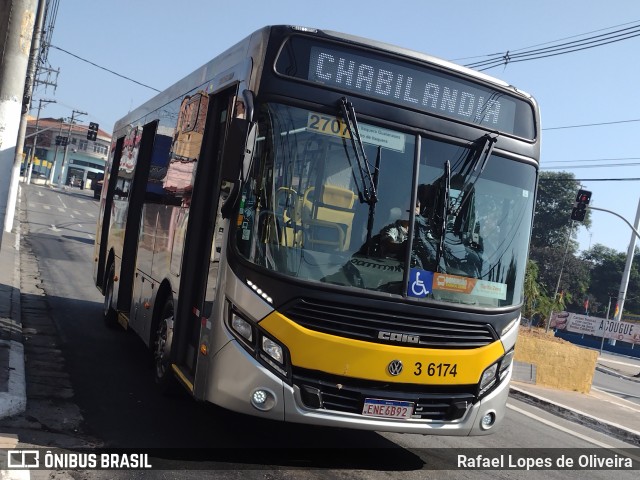 Transunião Transportes 3 6174 na cidade de São Paulo, São Paulo, Brasil, por Rafael Lopes de Oliveira. Número da foto: #12127339.