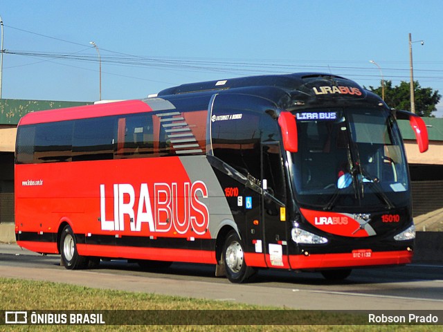 Lirabus 15010 na cidade de São José dos Campos, São Paulo, Brasil, por Robson Prado. Número da foto: #12129327.