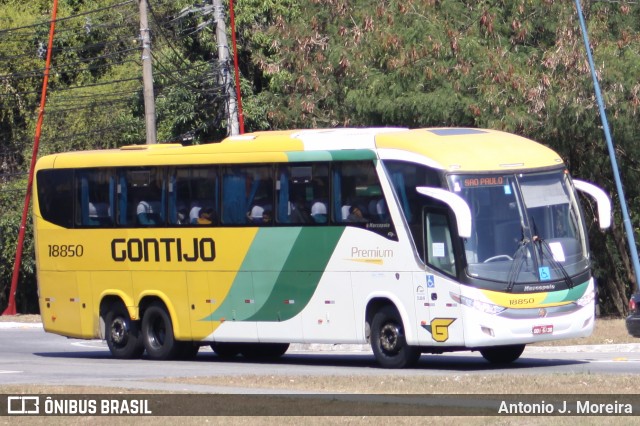 Empresa Gontijo de Transportes 18850 na cidade de Resende, Rio de Janeiro, Brasil, por Antonio J. Moreira. Número da foto: #12127714.
