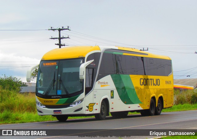 Empresa Gontijo de Transportes 19605 na cidade de Eunápolis, Bahia, Brasil, por Eriques  Damasceno. Número da foto: #12129267.
