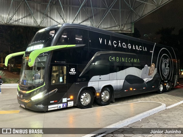 Viação Garcia 86129 na cidade de Bauru, São Paulo, Brasil, por Júnior Juninho. Número da foto: #12128190.