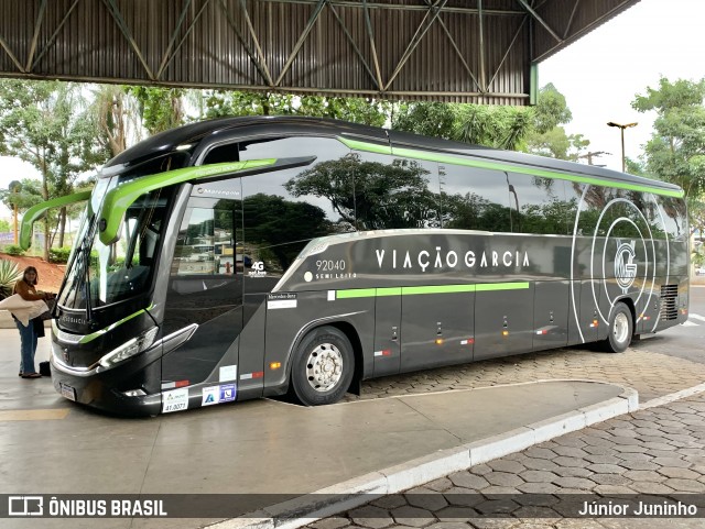Viação Garcia 92040 na cidade de Bauru, São Paulo, Brasil, por Júnior Juninho. Número da foto: #12128180.