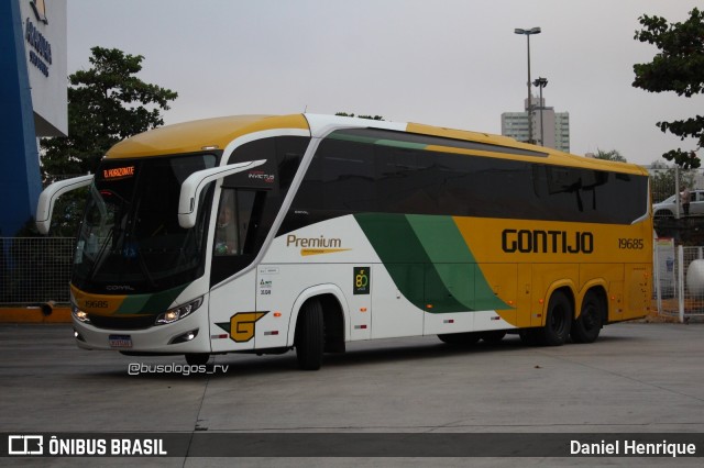 Empresa Gontijo de Transportes 19685 na cidade de Goiânia, Goiás, Brasil, por Daniel Henrique. Número da foto: #12129318.