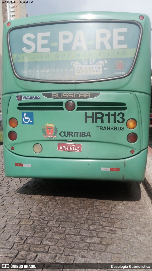 Auto Viação Redentor HR113 na cidade de Curitiba, Paraná, Brasil, por Busologia Gabrielística. Número da foto: #12128475.