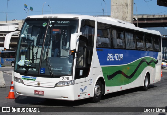 Bel-Tour Transportes e Turismo 326 na cidade de Rio de Janeiro, Rio de Janeiro, Brasil, por Lucas Lima. Número da foto: #12128993.