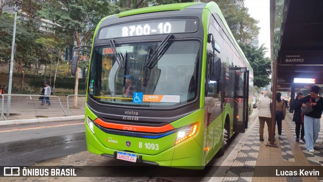 TRANSPPASS - Transporte de Passageiros 8 1093 na cidade de São Paulo, São Paulo, Brasil, por Lucas Kevin. Número da foto: #12127673.