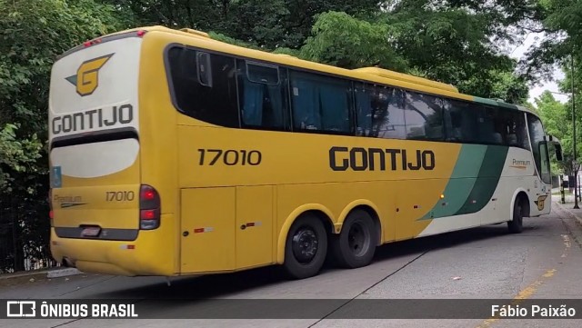 Empresa Gontijo de Transportes 17010 na cidade de São Paulo, São Paulo, Brasil, por Fábio Paixão. Número da foto: #12128602.