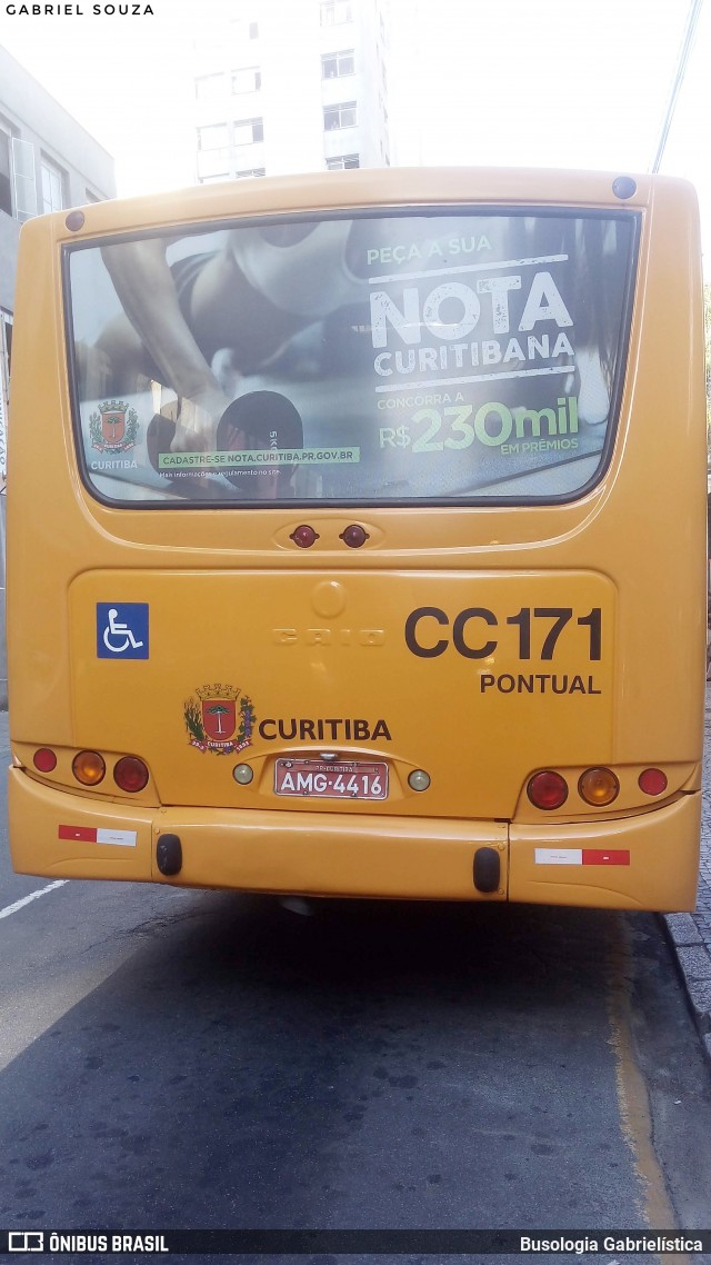 Auto Viação Santo Antônio CC171 na cidade de Curitiba, Paraná, Brasil, por Busologia Gabrielística. Número da foto: #12128486.