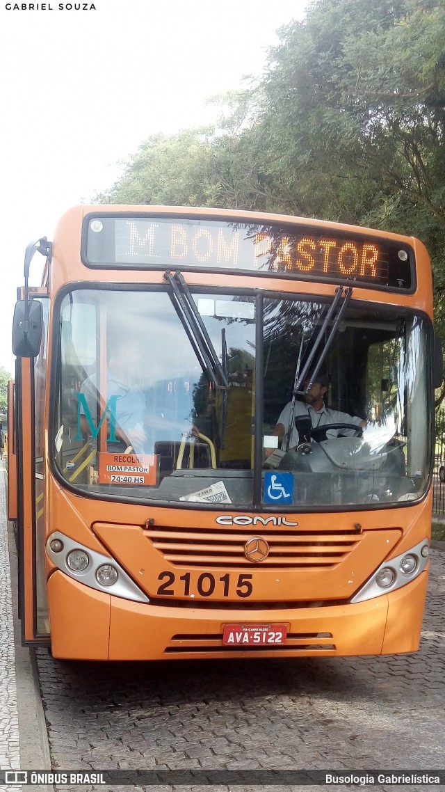 Auto Viação São Braz 21015 na cidade de Curitiba, Paraná, Brasil, por Busologia Gabrielística. Número da foto: #12128471.