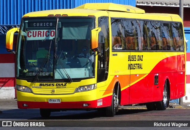 Buses Diaz 102 na cidade de Estación Central, Santiago, Metropolitana de Santiago, Chile, por Richard Wagner. Número da foto: #12129000.