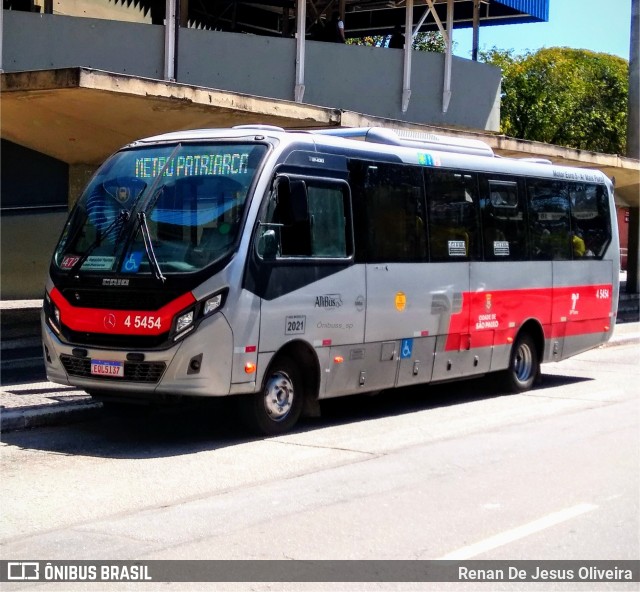 Allibus Transportes 4 5454 na cidade de São Paulo, São Paulo, Brasil, por Renan De Jesus Oliveira. Número da foto: #12127615.