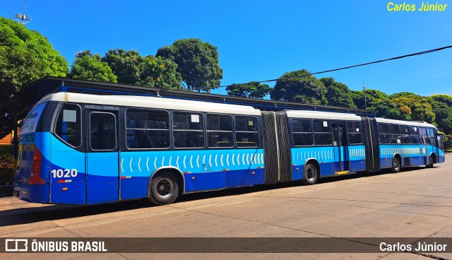 Metrobus 1020 na cidade de Goiânia, Goiás, Brasil, por Carlos Júnior. Número da foto: #12129428.