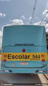 Reliance Transportes 544 na cidade de Campo Magro, Paraná, Brasil, por Busologia Gabrielística. Número da foto: #12129304.
