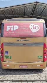 Jotur - Auto Ônibus e Turismo Josefense 7012 na cidade de Palhoça, Santa Catarina, Brasil, por Busologia Gabrielística. Número da foto: #:id.