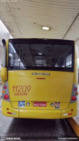 Gidion Transporte e Turismo 11209 na cidade de Joinville, Santa Catarina, Brasil, por Busologia Gabrielística. Número da foto: #12128550.