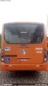 VCG - Viação Campos Gerais 1359 na cidade de Ponta Grossa, Paraná, Brasil, por Busologia Gabrielística. Número da foto: #12128840.