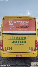 Jotur - Auto Ônibus e Turismo Josefense 1524 na cidade de Palhoça, Santa Catarina, Brasil, por Busologia Gabrielística. Número da foto: #12128733.