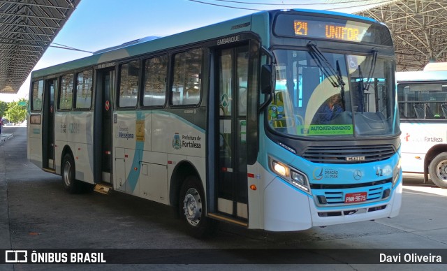 Auto Viação Dragão do Mar 42814 na cidade de Fortaleza, Ceará, Brasil, por Davi Oliveira. Número da foto: #12131667.