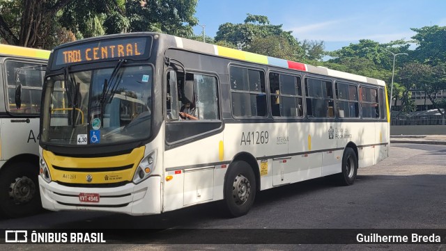 Real Auto Ônibus A41269 na cidade de Rio de Janeiro, Rio de Janeiro, Brasil, por Guilherme Breda. Número da foto: #12129905.