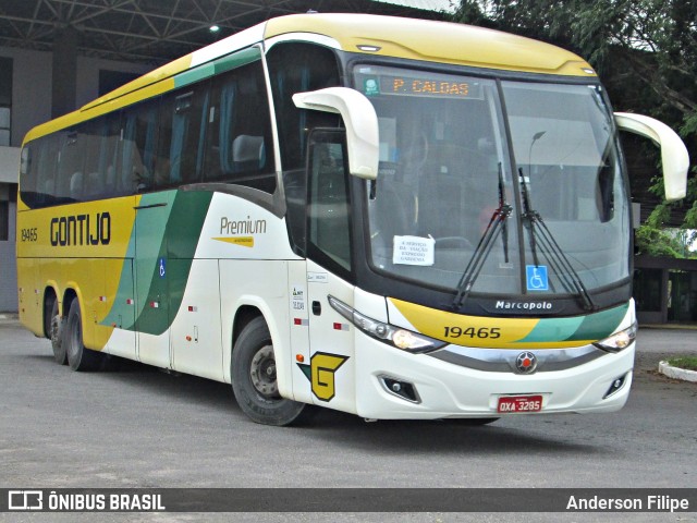 Empresa Gontijo de Transportes 19465 na cidade de Varginha, Minas Gerais, Brasil, por Anderson Filipe. Número da foto: #12131862.