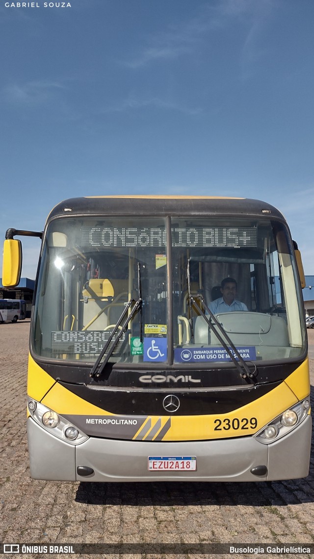 Transportes Capellini 23029 na cidade de Hortolândia, São Paulo, Brasil, por Busologia Gabrielística. Número da foto: #12131637.