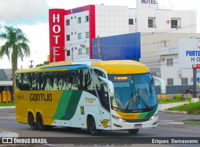 Empresa Gontijo de Transportes 19605 na cidade de Eunápolis, Bahia, Brasil, por Eriques  Damasceno. Número da foto: #12131795.