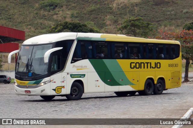 Empresa Gontijo de Transportes 18830 na cidade de Leopoldina, Minas Gerais, Brasil, por Lucas Oliveira. Número da foto: #12131716.