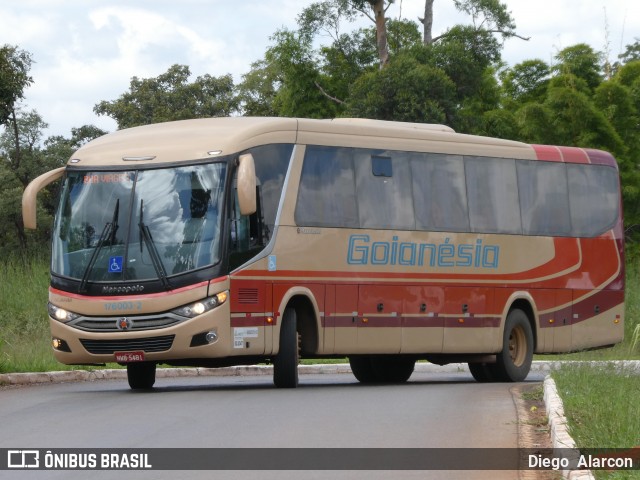 Auto Viação Goianésia 176003-2 na cidade de Brasília, Distrito Federal, Brasil, por Diego Alarcon. Número da foto: #12131942.