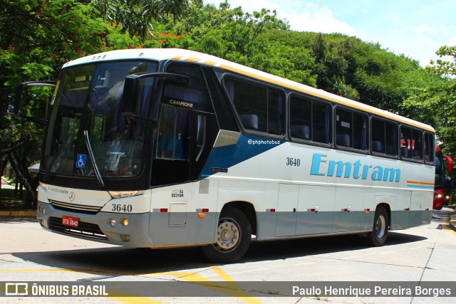 Emtram 3640 na cidade de São Paulo, São Paulo, Brasil, por Paulo Henrique Pereira Borges. Número da foto: #12131282.