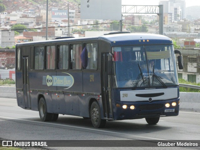 Cidos Bus 290 na cidade de Caruaru, Pernambuco, Brasil, por Glauber Medeiros. Número da foto: #12131453.