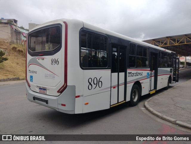 Auto Ônibus Moratense 896 na cidade de Francisco Morato, São Paulo, Brasil, por Espedito de Brito Gomes. Número da foto: #12130213.