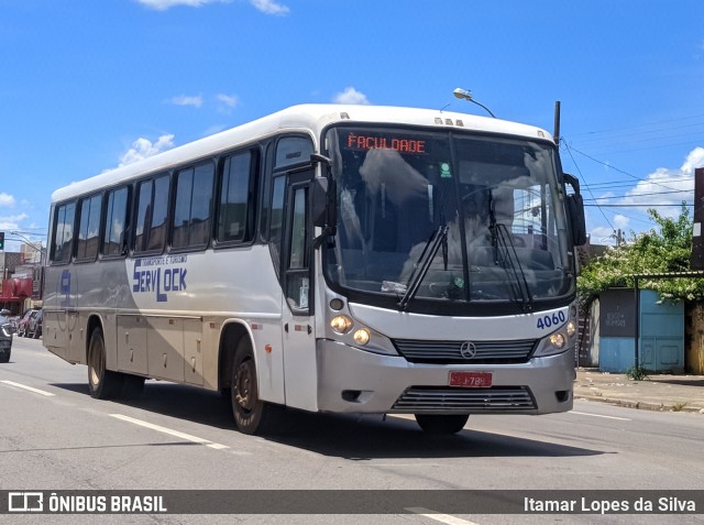 ServLock Transporte e Turismo 4060 na cidade de Goiânia, Goiás, Brasil, por Itamar Lopes da Silva. Número da foto: #12131331.